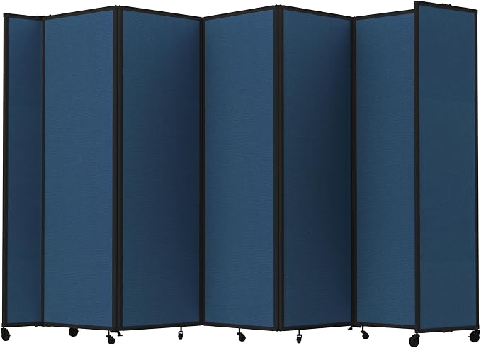 Versare Room Divider 360 Portable Wall Partition | Folding Panels | Large by VERSARE