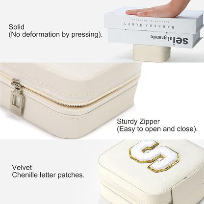 Parima Women's Jewelry Organizer | Necklace, Ring Organizer | White, Letter Z - Image 7