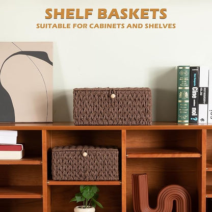 OIAHOMY Wicker Storage Basket - Image 2