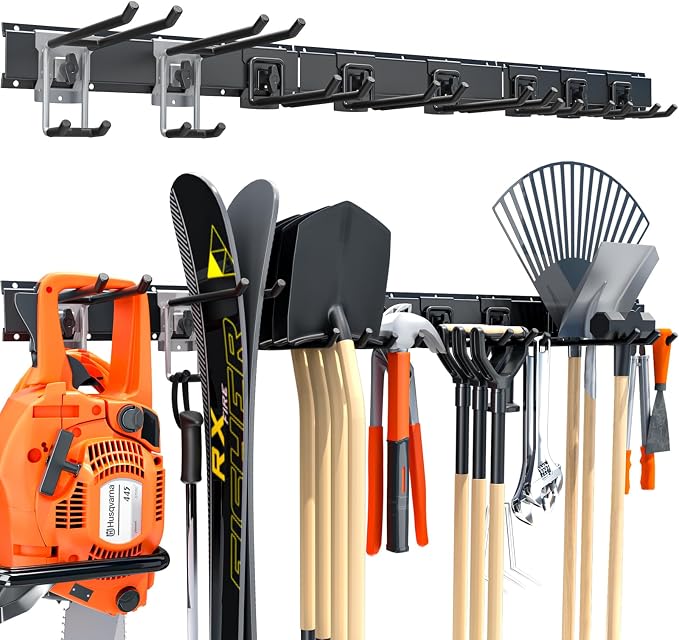 48-Inch Heavy Duty Garage Tool Organizer, Wall Mount Storage System by Lvoess