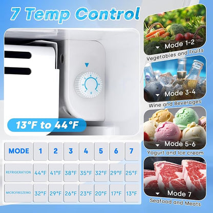 Compact Refrigerator 3.2 Cu.Ft Mini Fridge - Image 3
