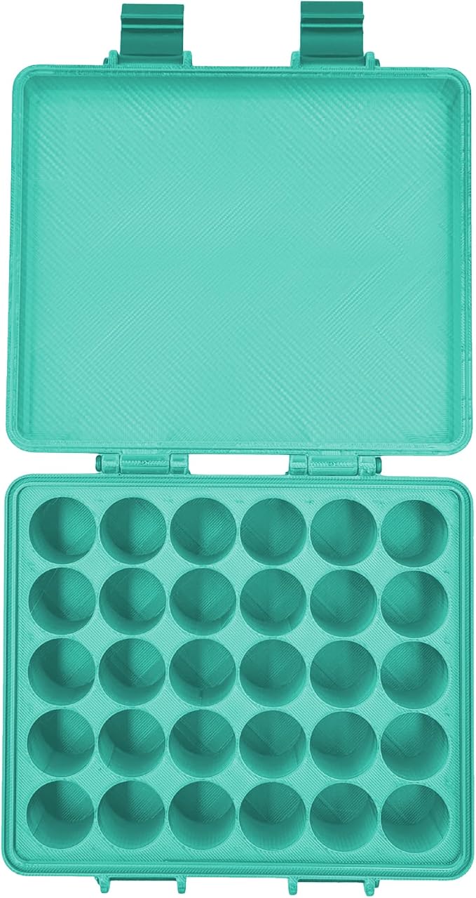 3D Printed Essential Oils Storage Case Compatible - 5ml Bottle Storage Box with by PlanitiaCorp
