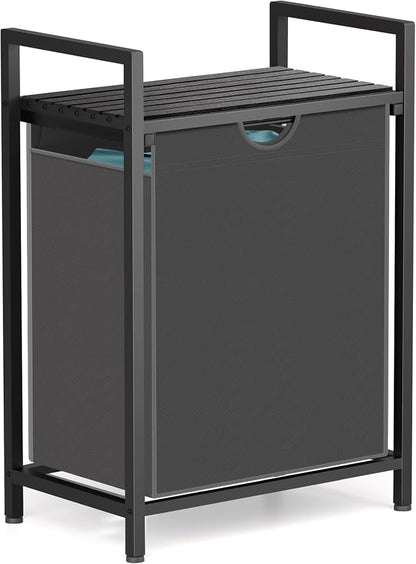 Laundry Sorter with Removable Bag, 16 Gallons Laundry Hamper with Adjustable by Sonharlar