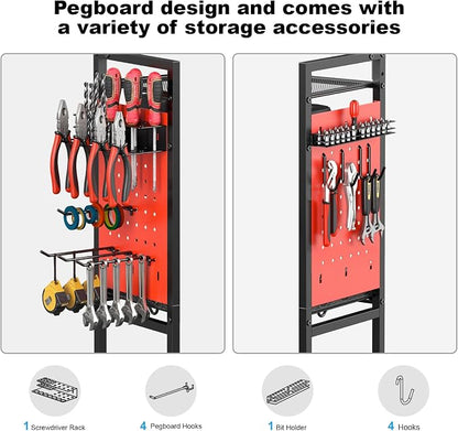CCCEI Garage Power Tools Organizer Cart - Image 4