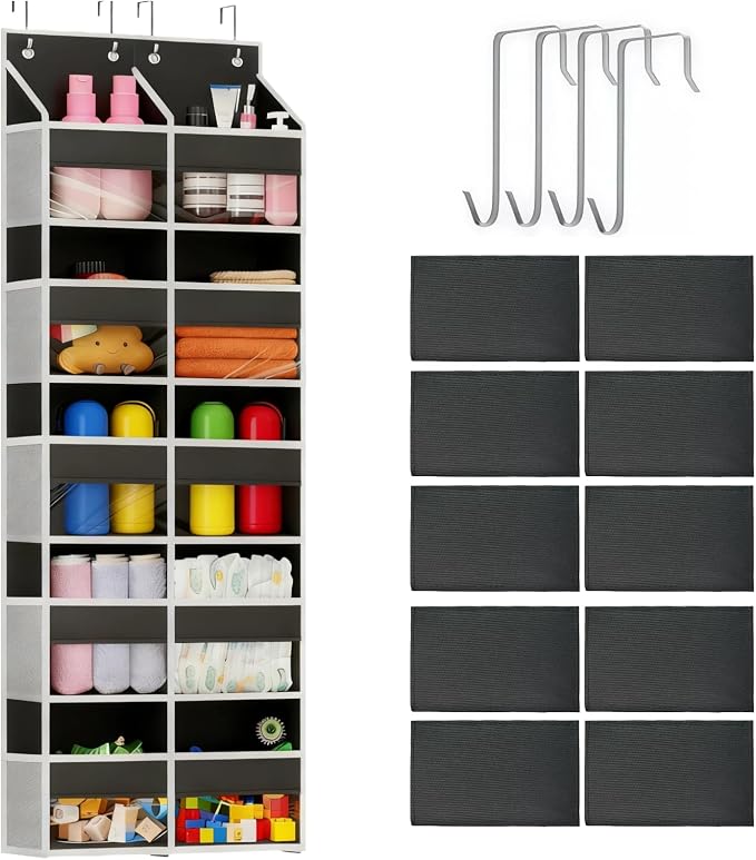 5-Tier Heavy Duty Over the Door Organizer by Chuanke