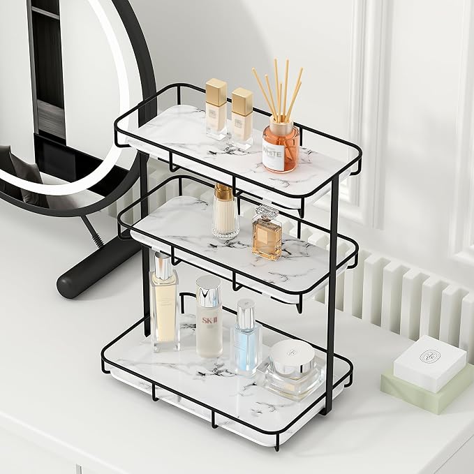 Bathroom Organizer Countertop Perfume Organizer Makeup Organizer Cosmetics by Dobbyby