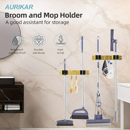 Broom Holder Wall Mount, Broom Hanger - Image 3