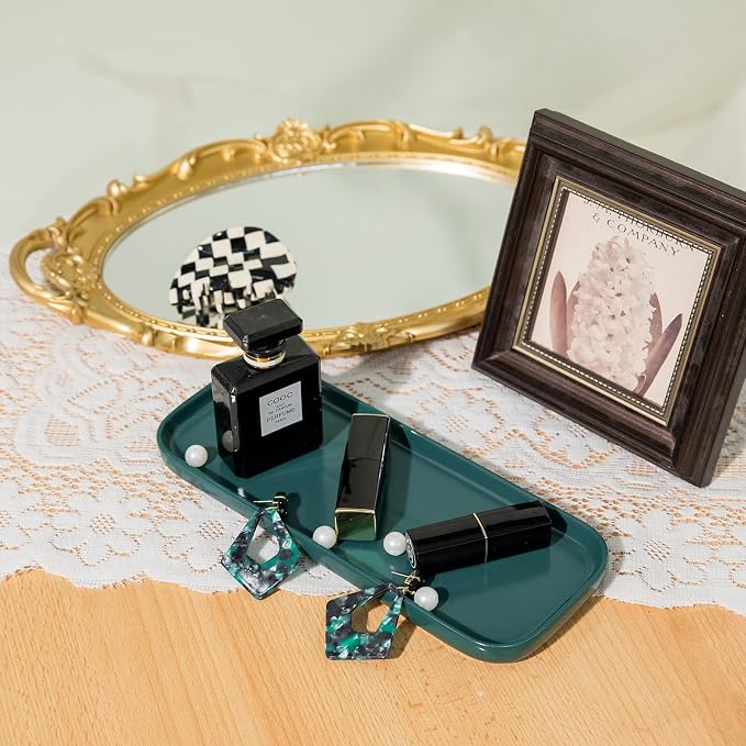Ceramic Bathroom Tray, Kitchen Sink Organizer Tray, Cosmetics Holder - Image 4