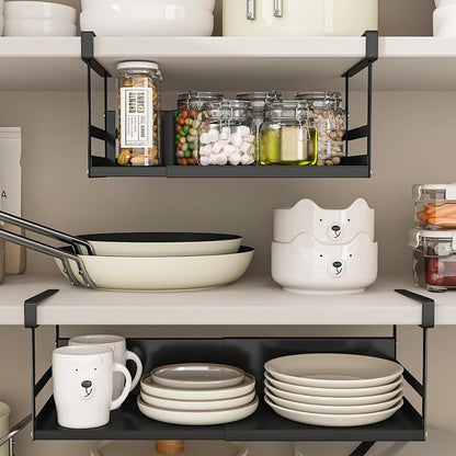 Expandable Under Cabinet Shelf Organizer - Image 7