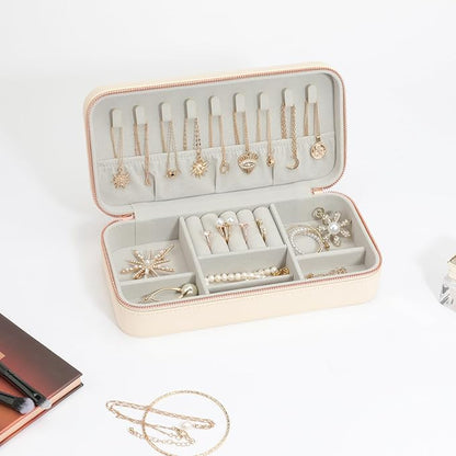 Travel Jewelry Case, Small Jewelry Organizer Box Portable Jewellery Box - Image 6