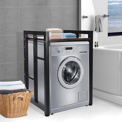 Washer Dryer Stacking Rack Stand, Heavy Duty Washer&Dryer Storage Shelves - Image 9