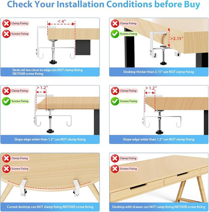 KEEGH Extra Large 48" Under Desk Cable Management Tray - Image 5