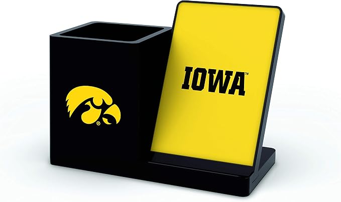 SOAR NCAA Unisex Cell Phone Wireless Charging Stand and Desktop Organizer by SOAR