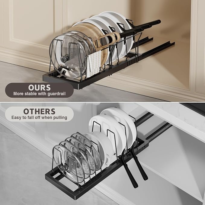 Pots and Pans Organizer Under Cabinet - Image 5