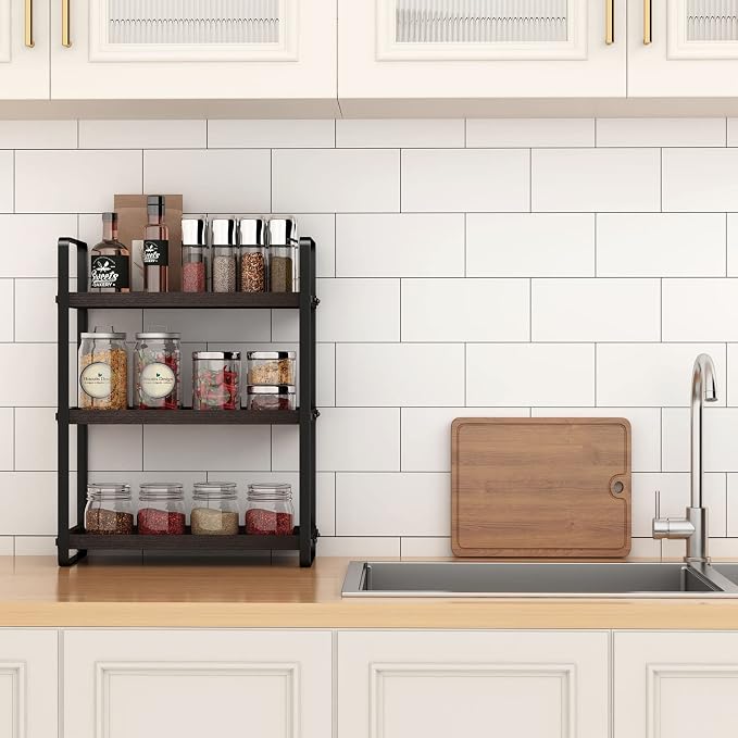 Bathroom Counter Organizer, Bathroom Countertop Organizer, Counter Shelf - Image 2
