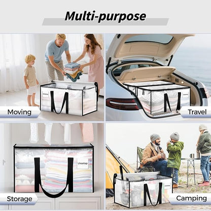 8 Pack Extra Large Heavy Duty Moving Bags, Reinforced Handles & Heavy-Duty - Image 6