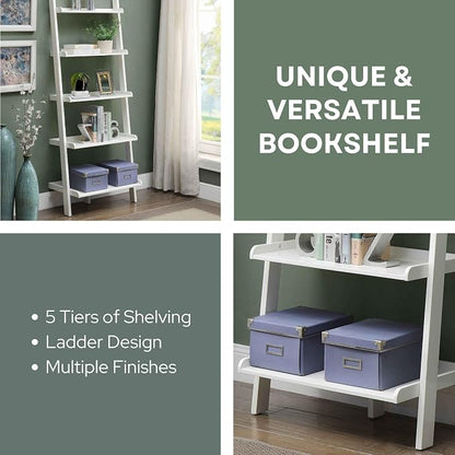 Convenience Concepts French Country Bookshelf Ladder - Image 3