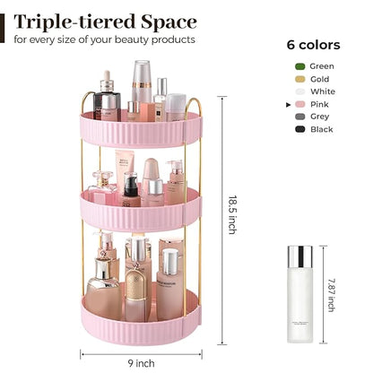 Aveniee 360 Rotating Makeup Organizer - Image 2