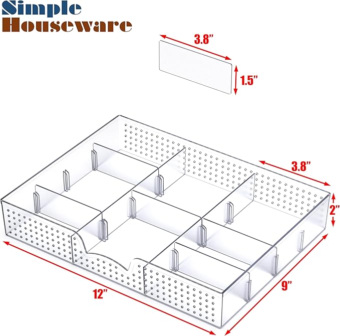 Simple Houseware Drawer Organizer Tray - Image 7
