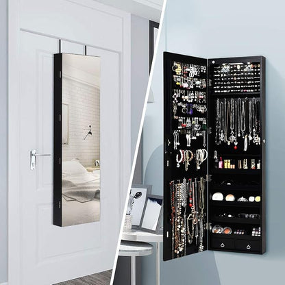 Giantex Wall Door Mounted Jewelry Armoire Cabinet - Image 2