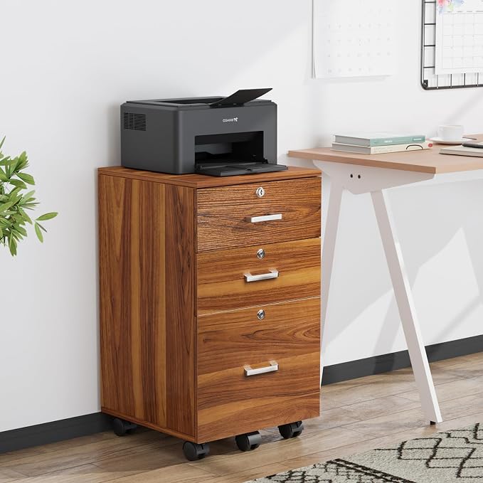 VINGLI 3-Drawer File Cabinet - Image 2