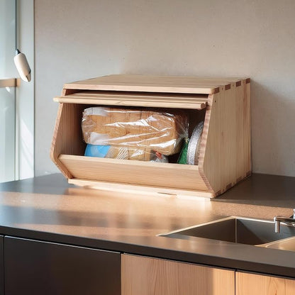 Stackable Solid Wood Storage Chests, Bins - Image 2