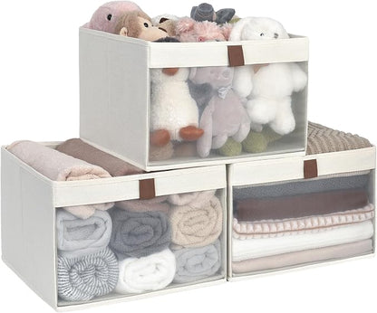 StorageWorks Closet Storage Bins, Extra Large Storage Baskets by StorageWorks