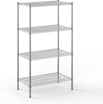 21" Deep x 36" Wide x 64" Height Wire Shelving Kit | 4-Tier | NSF Commercial by Regal+Altair