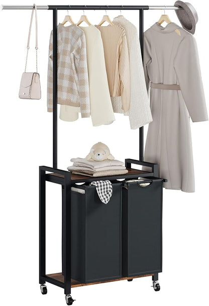 GarveeHome Rolling Laundry Cart - Image 2