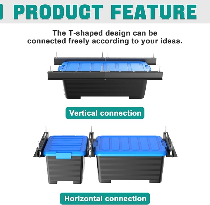 EVERHANGER Ceiling Storage Rack, Heavy Duty Overhead Storage Rack - Image 4
