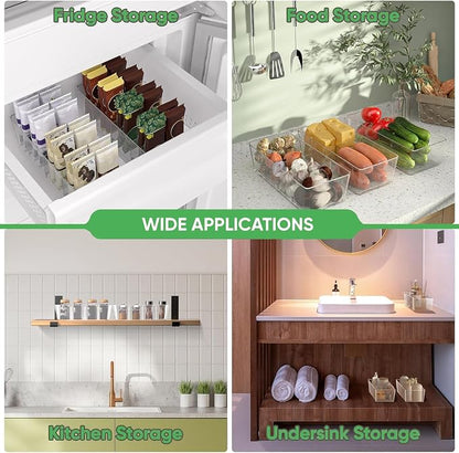 8 Pack Pantry Organizers and Storage, Snack Containers - Image 6