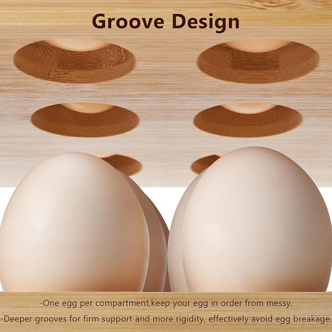 3-Tier Wooden Egg Holder - Image 3