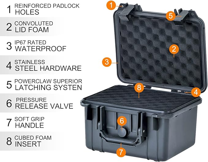 MEIJIA Portable All Weather Waterproof Camera Case - Image 2