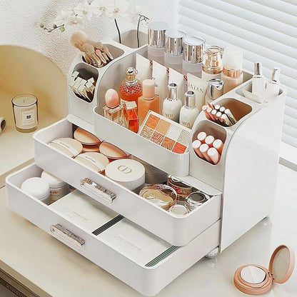 Makeup Organizer with Drawers for Vanity, Bathroom Countertop Organizer with - Image 5