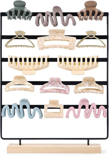 SNOWSTAR Hair Claw Clip Holder Organizer by WelcometoSNOWSTAR