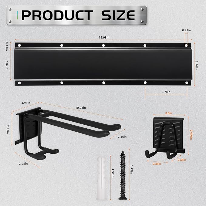 Garage Organization Garage Wall Organizer-Garage Tool Organizer Wall Mount 48in - Image 2