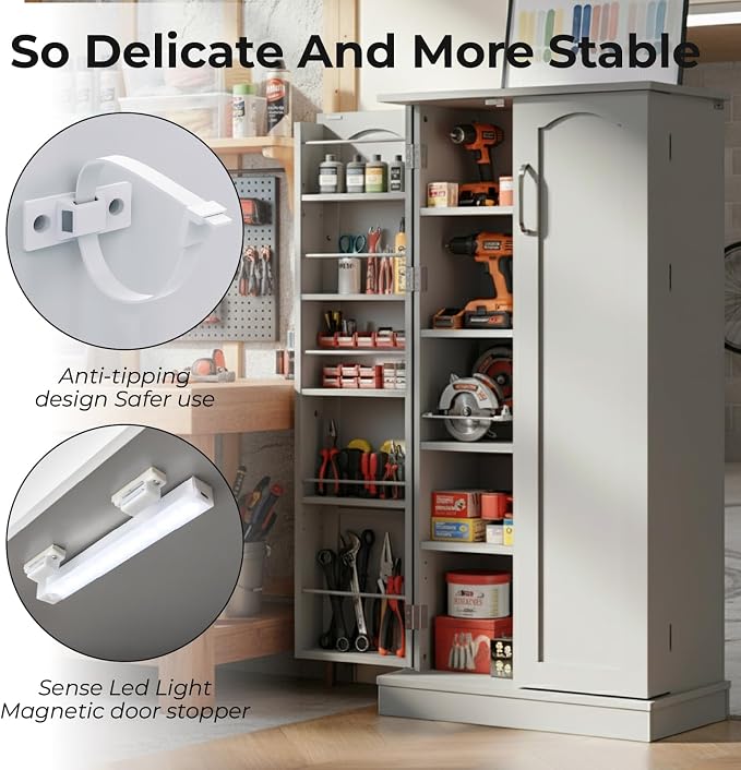 50" Garage Storage Cabinet - Image 5