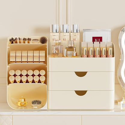 Makeup Organizer with Drawers, Large Capacity Countertop Organizer - Image 3