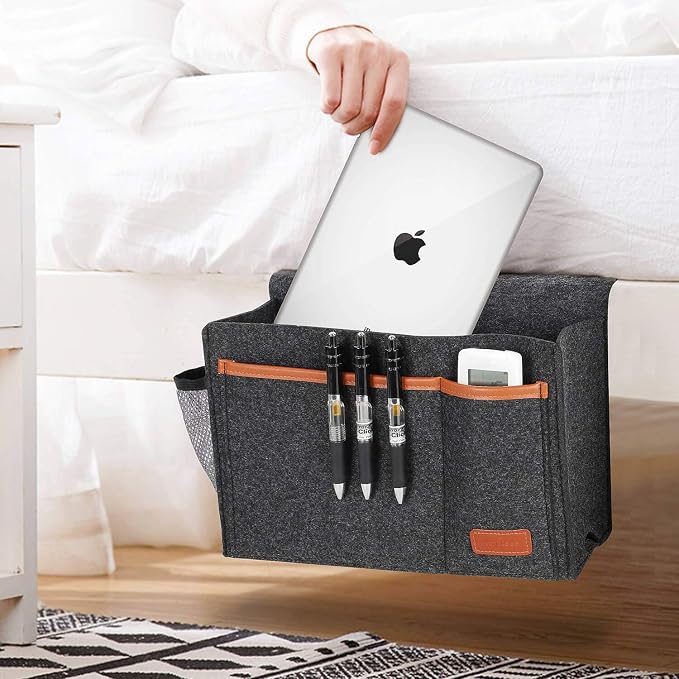 Bedside Caddy, Bed Storage Organizer - Image 4