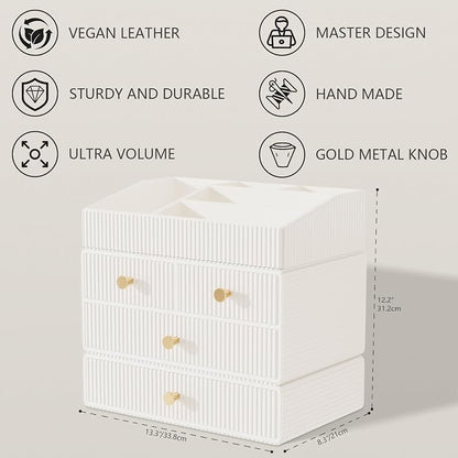 Makeup Organizer Countertop, Vanity Organizer, Skincare Organizers, Cosmetic - Image 3