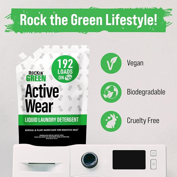 Rockin' Green Laundry Detergent, Plant based, All Natural Laundry Detergent - Image 7