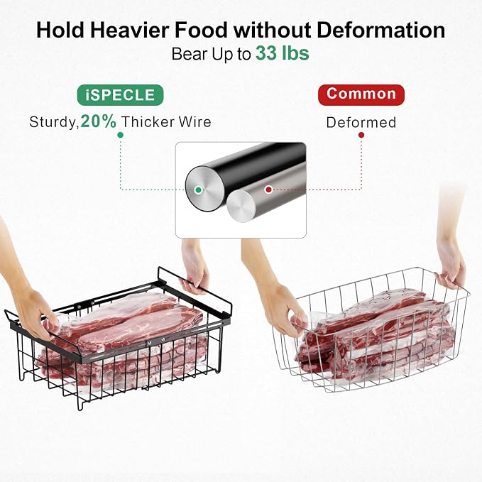 iSPECLE Deep Freezer Organizer Bins - Image 8