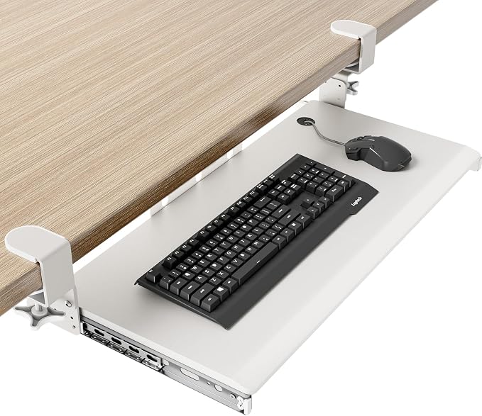 AX WABER Keyboard Tray Under Desk Pull Out by 1
