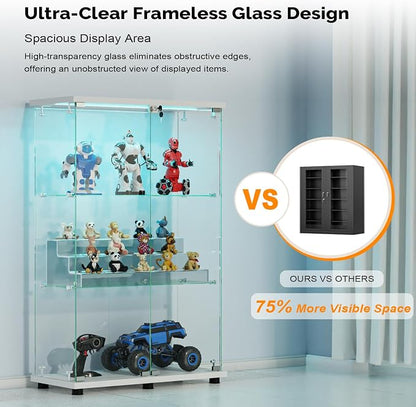 VINGLI Glass Display Cabinet - Image 5