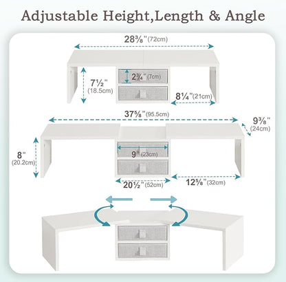 TEAMIX Dual Monitor Stand Riser - Image 4
