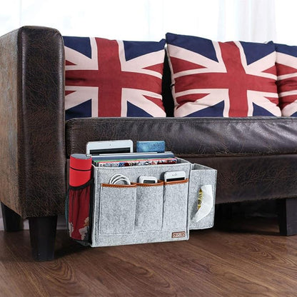Bedside Caddy, Large Size Bedside Storage Organizer Bedside Organizer Caddy - Image 7