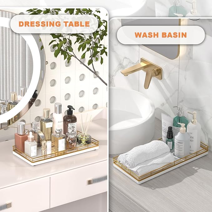 Bathroom Toilet Tank Tray, Vanity Tray - Image 6