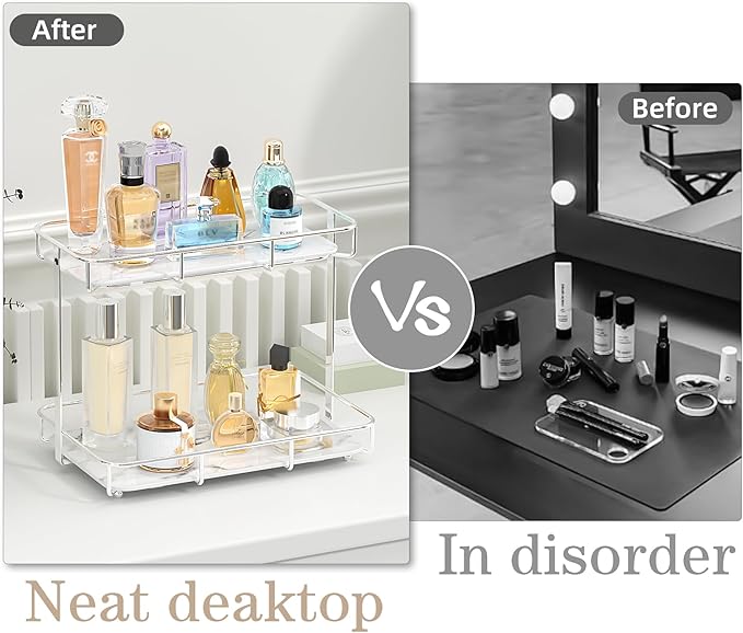 Bathroom Organizer Countertop Perfume Organizer Makeup Organizer Cosmetics - Image 4