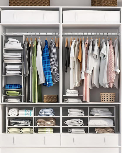 Closet Rods for Hanging Clothes, 17-64 Inch Heavy Duty and Stepless Adjustable - Image 2