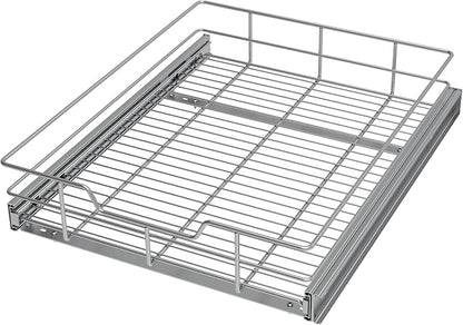 Pull Out Cabinet Organizer 17" W X 17" D, Slide Out Drawers by STORKING
